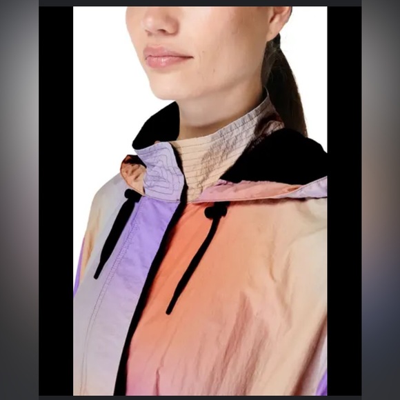 Sweaty Betty Jet Longline Nylon Coat NWT - Picture 2 of 9